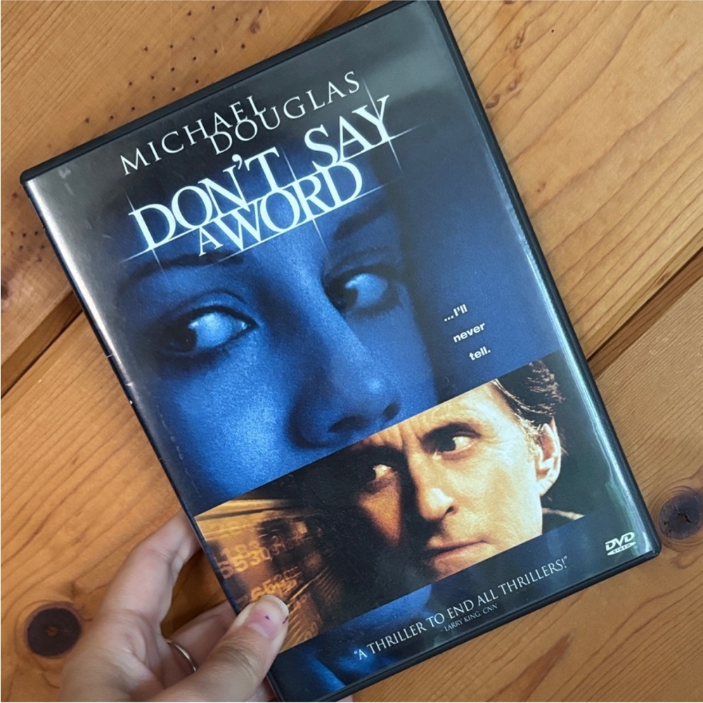 Don't Say a Word DVD